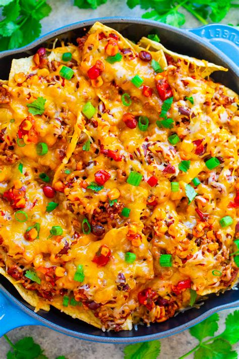 Loaded Beef Skillet Nachos Do It And How
