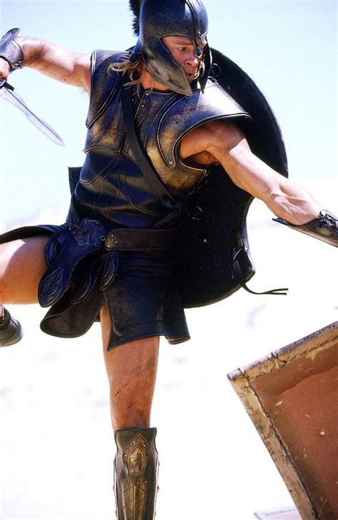 Whitaker Malem Movie Troy Brad Pitt Achilles Leather Skirt Costume
