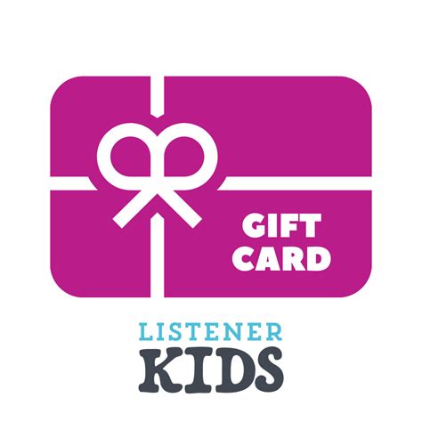 Listener Kids T Card