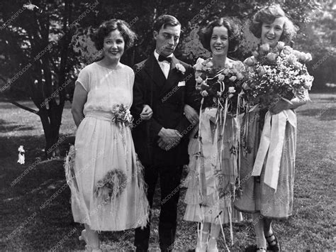 Candid News Photo Of Buster Keaton Natalie Norma Constance Talmadge 502