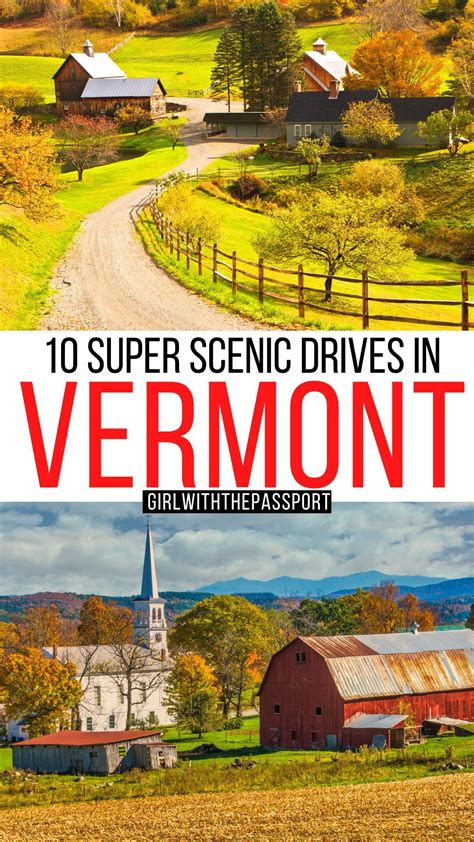 10 Scenic Drives In Vermont Secret Expert Tips Usa Travel Guide
