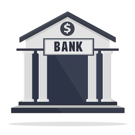Bank building icon isolated on white background 593729 Vector Art at ...