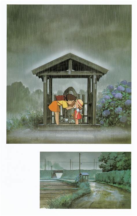 My Neighbor Totoro Hayao Miyazaki Studio Ghibli Kusakabe Satsuki And Kusakabe Mei Ghibli