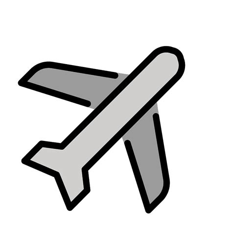 Airplane Emoji Clipart Free Download Transparent Png Creazilla