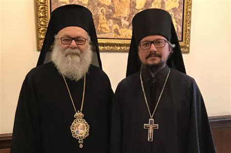 Patriarch Of Antioch Met With Representative Of Moscow Patriarchate In
