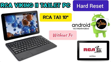 Rca Rct6603w47 Viking Ii Tablet Pc Hard Reset Viking Tablet Pattern
