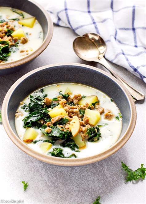 Easy Kale Potato And Sausage Soup Recipe - Cooking LSL
