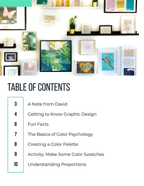 30 Editable Table Of Contents Templates For Professionals