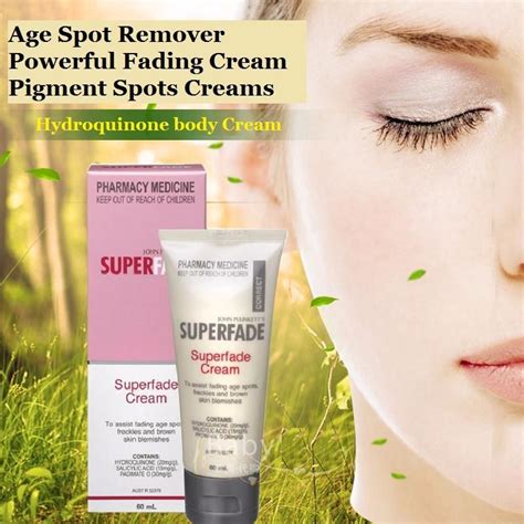 australia superfade powerful fading cream hydroquinone body cream 60ml dark hormone marks age