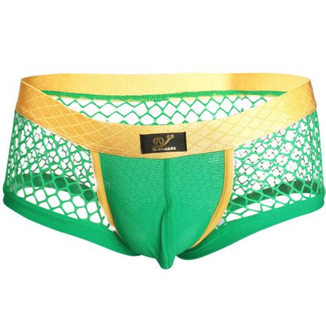 Us Sexy Men Mesh Underwear Bikini Boxer Briefs G String Breathable Thong Panties Ebay