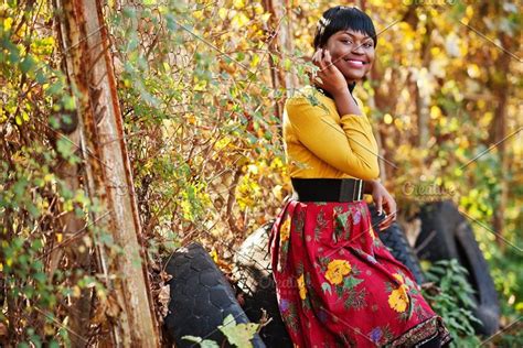 black girl in autumn featuring african afro and american black girl fashion girl