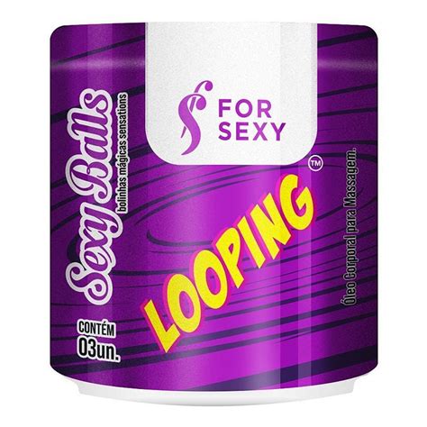 Looping Sexy Ball Bolinha Excitante 03 Unidades For Sexy Fetiches Sexy Boutique
