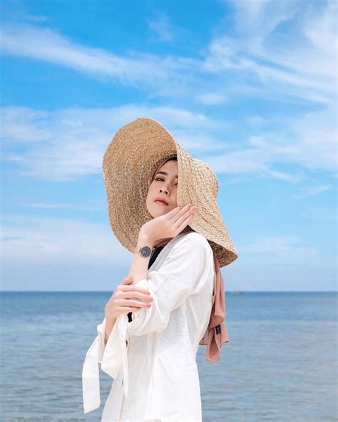 Style Ootd Hijab Ke Pantai Liburan Cantik Anti Gerah All Things