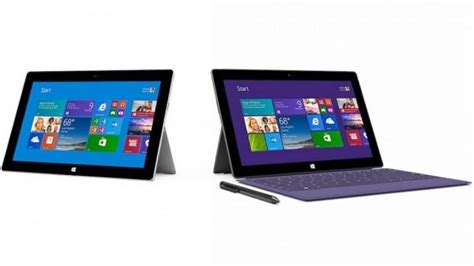 Microsofts Surface 2 Surface Pro 2 Tablets Are