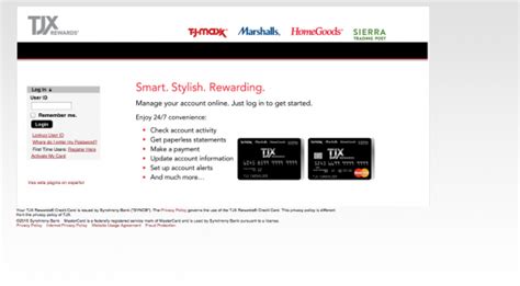 If you do not intend on paying off your balance each month, you are most likely to. TJ Maxx Credit Card Login | Make a Payment