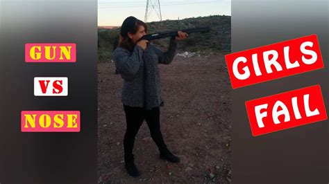 epic girls gun fail compilation that s gonna cost you youtube