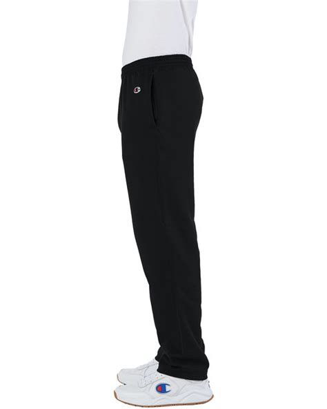 Champion Adult Double Dry Eco® Open Bottom Fleece Pant With Pockets