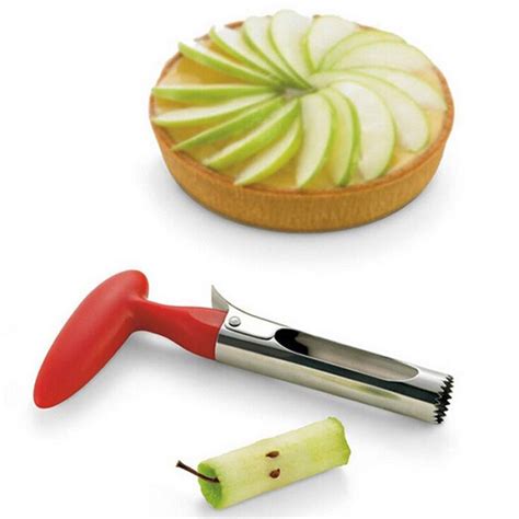 Creative Stainless Steel Apple Corer Fruit Vegetable Core Pulling Out