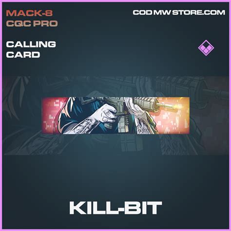 So if you earn a prestigious card, make sure it's useless to unlock and collect different calling cards in modern warfare if you're not going to display them in your profile. Mack-8 CQC Pro - Blueprints Item Store Bundle - Call of ...