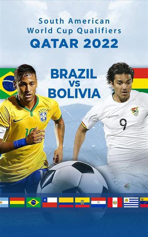 Place your legal sports bets on this game or others in co, in, nj, and wv at betmgm. South America Qualifiers, Qatar 2022: Brazil vs Bolivia ...