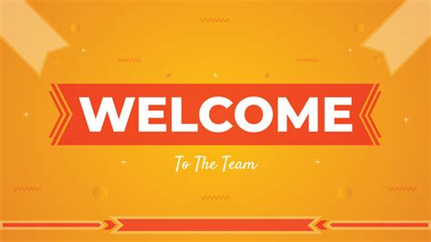 Welcome Banner And Sign With Colorful Background Design 10698217 Vector