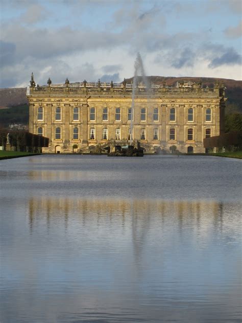 Chatsworth House In The Derbyshire Peak District Taken By Jackie