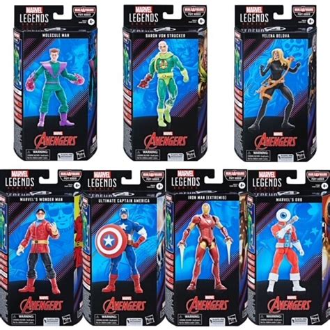 Marvel Legends Puff Adder Baf Wave Set Of 7 Kapow Toys