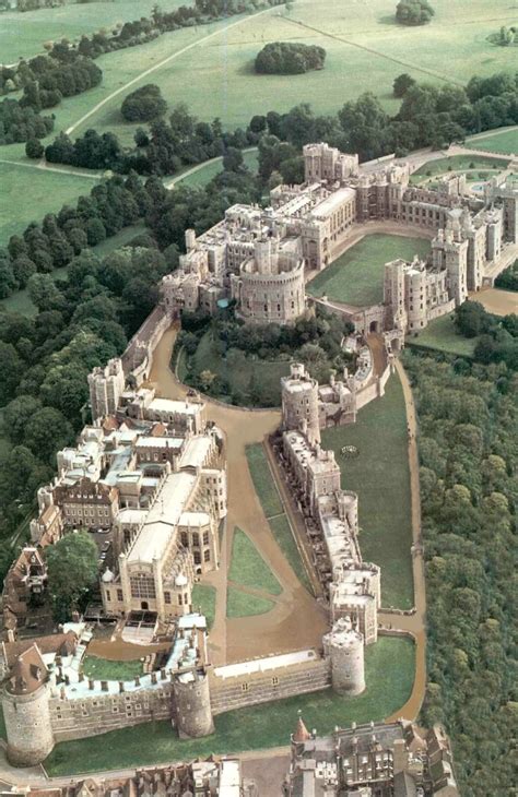 Windsor Castle In Berkshire England Built In The Decade Of 1066 The