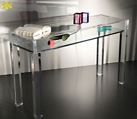 Modello Showcase Consolle Trasparente Acrylic Consolle Plexiglass