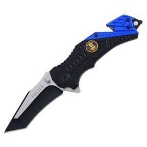 All furniture beds & headboards couches & sofas dining room sets home office outdoor & patio. Police Blue Tanto Spring Assist Rescue Knife, $8.99 ...