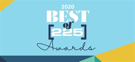 The Best Of 225 Awards Virtual Presentation Is Only A Few Days Away