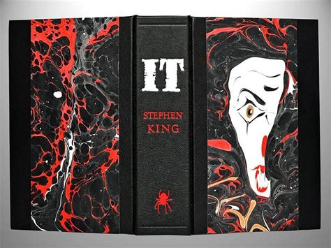 It By Stephen King First Edition 1986 Unique Leather Binding By Scott Kellar Classic Editions