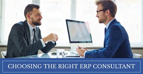 5 Criteria For Choosing The Right Erp Consultant