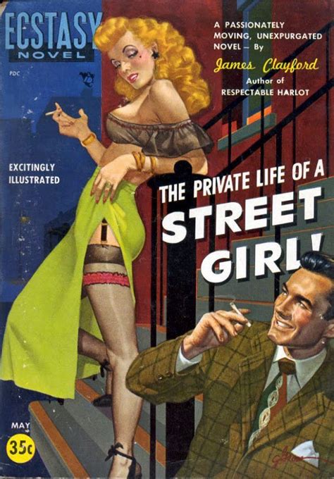 The Private Life Of A Street Girl 1950 Pulp Fiction Book Paperback