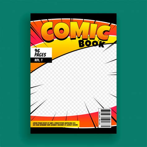 On edit.org, we'll provide you will all tools needed to create an own book cover from editable templates, free, simple, and in less than a minute. Comic book magazine cover page design template - Nohat ...