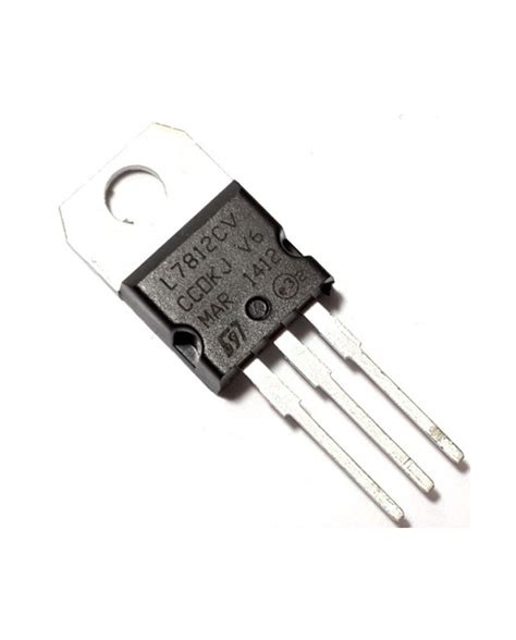 Linear Voltage Regulator Lm7812 12v منظم جهد 12 فولت متجر دوائر