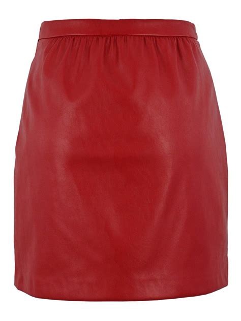 Leather Skirts Pinko The Mall Mini Skirt 1g16et7105r60