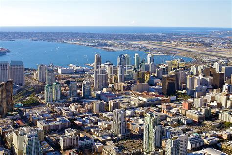 Brent Haywood Photography Downtown San Diego Aerial Photo