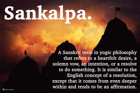 What Is Sankalpa Definition From Yogapedia Bhakti Yoga Yoga Nidra