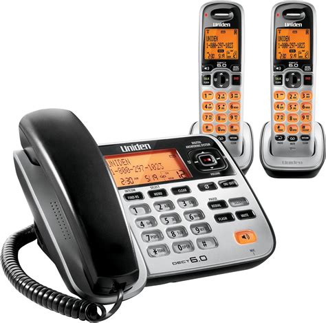 Uniden D1688 2 Cordless Phoneanswering System With Base