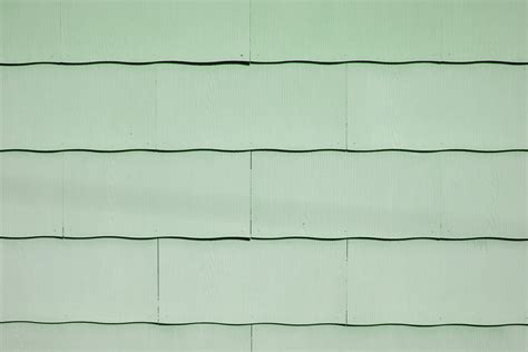 Light Green Scalloped Asbestos Siding Shingles Texture Picture Free