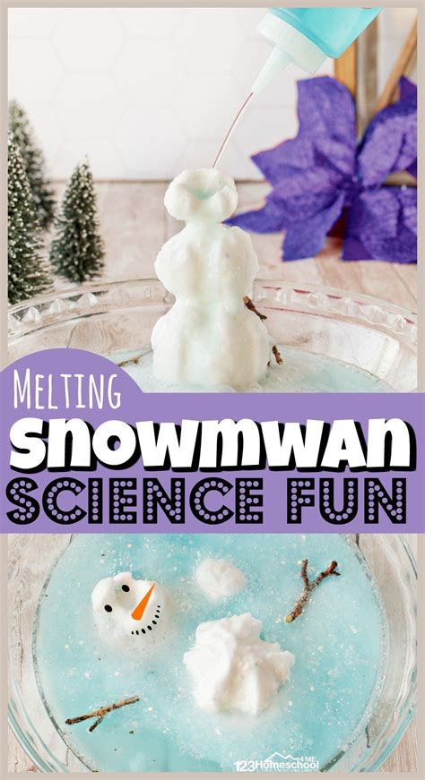 Melting Snowman Winter Science Experiment Artofit