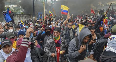 Crisis En Ecuador El Gobierno Acepta Ayuda De La Onu Para Apaciguar