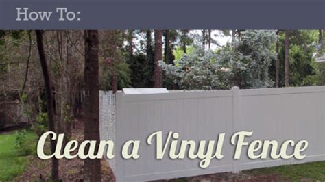 Mix your cleaning solution in your bucket. How to Clean a White Vinyl Fence