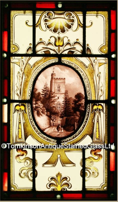 Edwardian Stained Glass Window Tomkinson Stained Glass