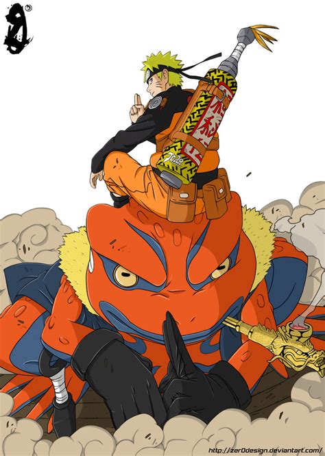 Naruto Gamakichi By Zeroooart On Deviantart