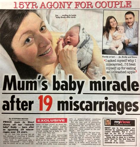 Exclusive Interview With The Sun For The Inspiring Mum Who Had Miscarriages Over Years