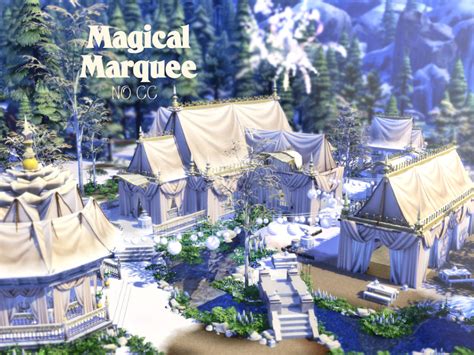 Magical Marquee By Virtualfairytales At Tsr Sims 4 Updates