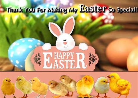 Easter Thank You For Everyone Free Thank You Ecards Greeting Cards