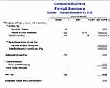 Images of Quickbooks Payroll Register Report